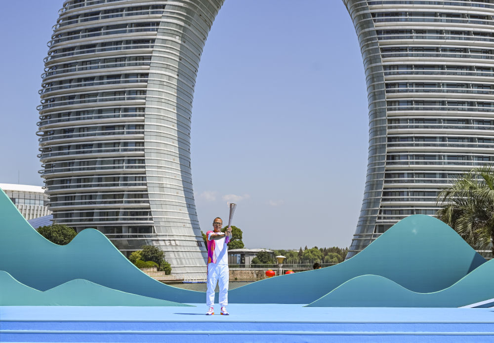 杭州亚运会丨赛场“智能” 班车“自动”――探访湖州市亚运场馆(图1)