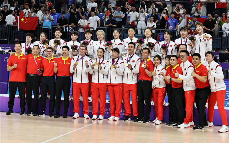 亚运会成功卫冕——中国女篮拼到最后一刻(图3)