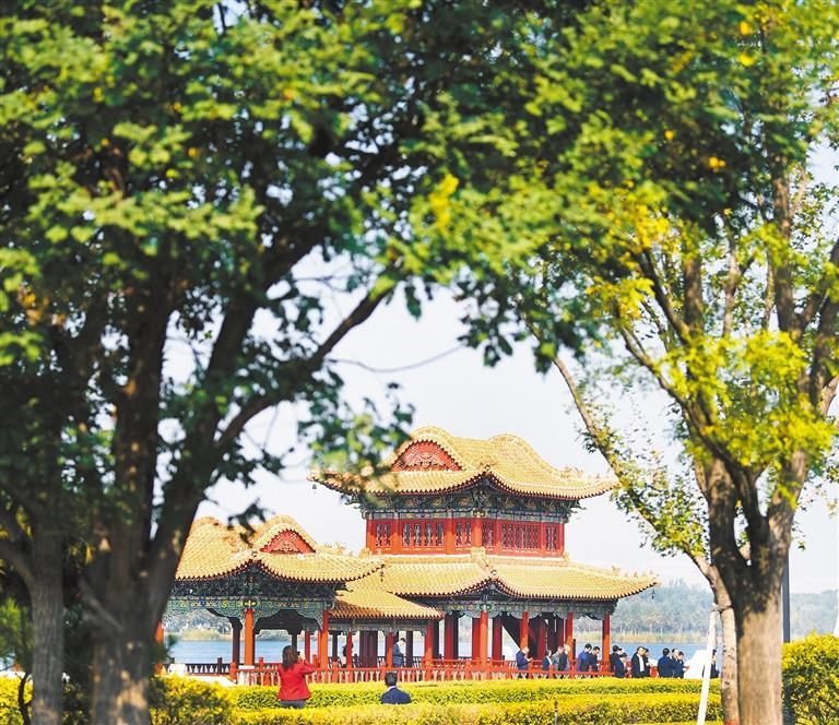 一泓清水绘锦绣――太原市汾河景区掠影(图3)