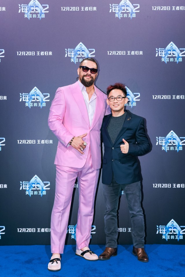 打造更绚丽海底世界 温子仁、杰森莫玛携《海王2》亮相