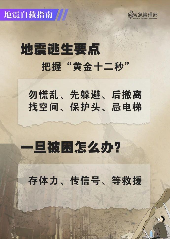 地震来了，收到预警信息后如何避险？自救指南请收藏→(图7)