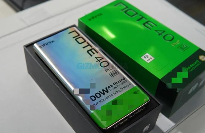 Infinix Note 40 Pro+5G零售盒图片曝光 支持至少100W的有线充电(图1)