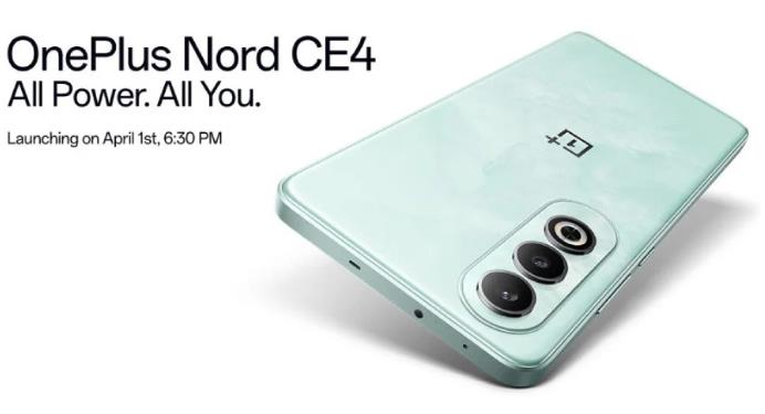 一加Nord CE 4印度发布会定于4月1日举行 将有两种颜色可选(图1)