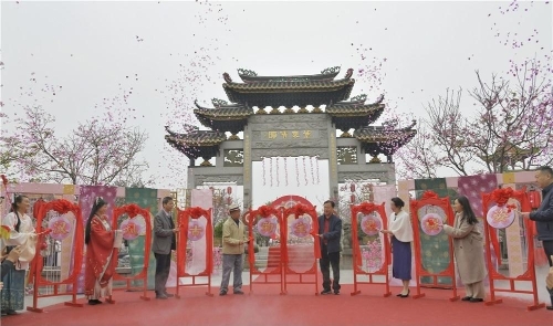 番禺宝墨园汉风古韵樱花节开幕！花期将持续到3月下旬(图1)