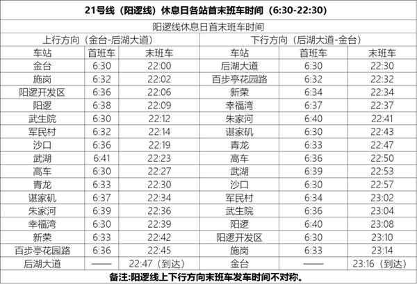 武汉地铁线路图2024高清版+武汉地铁时间表2024