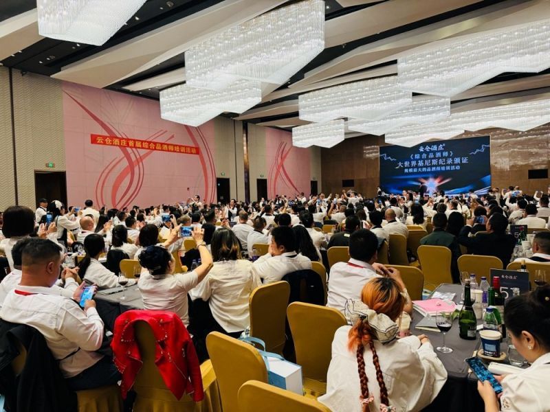 
			大世界基尼斯为云仓酒庄颁发规模最大的品酒师培训活动证书
		(图4)