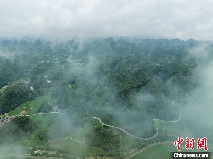 贵州兴义：夏日万峰林风景美如画(图1)