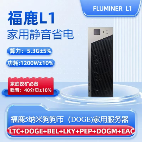 福鹿(FLUMINER-L1) 5纳米狗狗币（Doge）区块链服务器全球开发者见面会