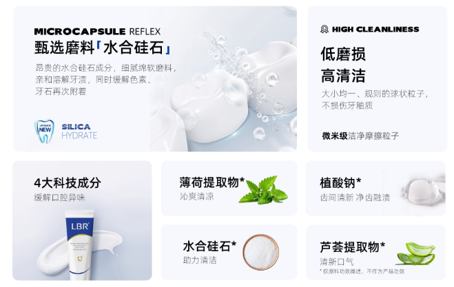 2025科学美白不伤牙 经过市场验证的亮白牙膏推荐 去渍锁白满足日常护理需求(图2)