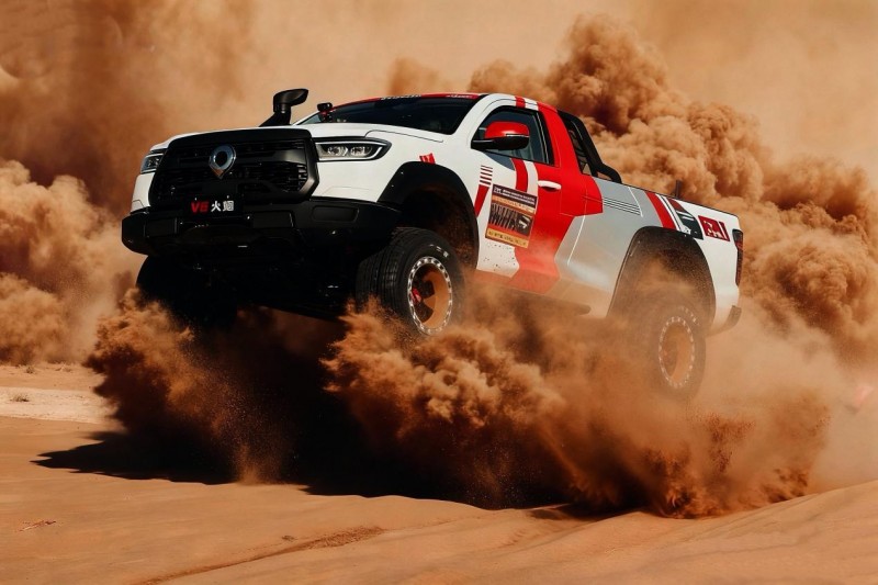 沙场问鼎！冠军火炮征战2025新疆博湖沙漠越野争霸赛(图7)