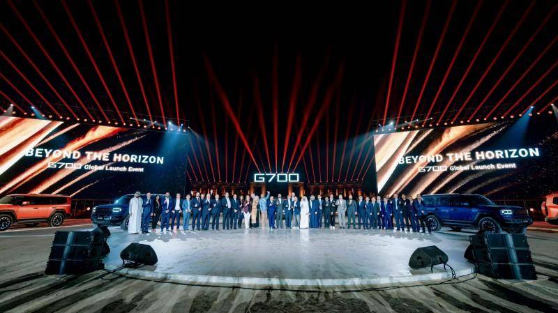 纵横G700迪拜全球上市，中国豪华越野引领世界新纪元(图1)