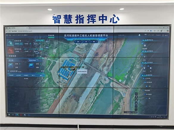 无人机视角下的袁河航道建设：智慧领航员的日常(图2)