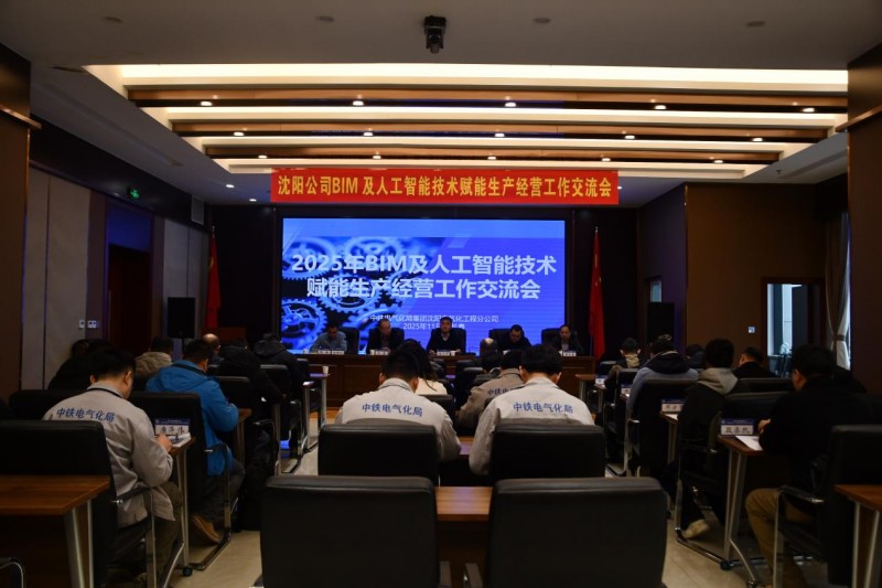 沈阳公司 2025 年 BIM 及人工智能技术赋能生产经营工作交流会在长春成功举办